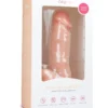 Realistic 17.5 cm Dildo – Soft Touch Design in Beige