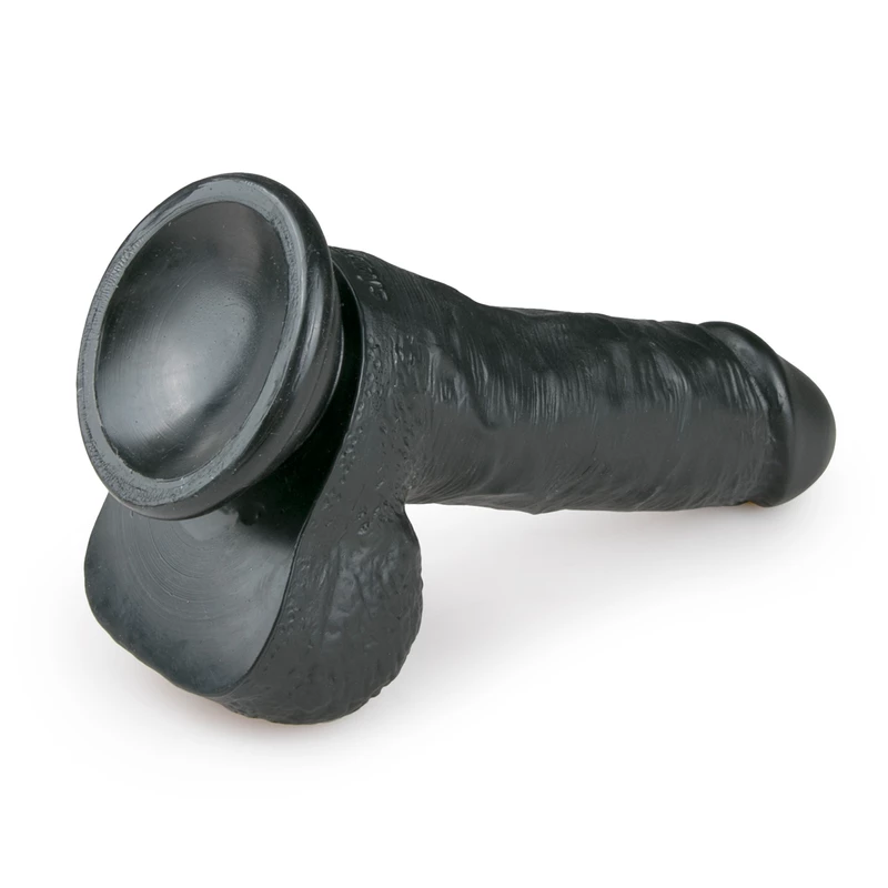 Realistic 17.5 cm Dildo – Black
