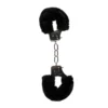 1625142988.ET258BLK Fur-Lined Handcuffs – Black