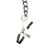 1625143016.ET280BLK_5 Faux Leather Collar with Chain Attachment