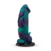 Mythical Mates – Dragonfly Dildo – Purple & Green – 22.6 cm