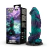 Mythical Mates – Dragonfly Dildo – Purple & Green – 22.6 cm