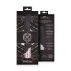 Rosy Gold - Rabbit Vibrator with Thrusting Function - Black
