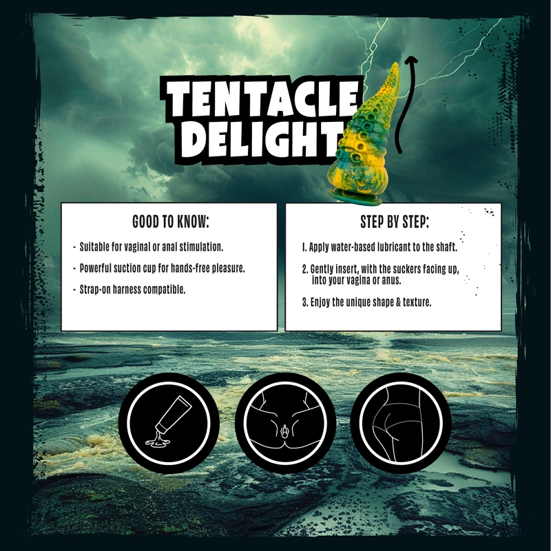 1738830381.myma001_11 Mythical Mates – Tentacle Delight – Green & Yellow